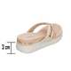 thumbnail image 3 of Sandalias Modare Mujer Cremita Flip-flop Casual beige 23.5, 3 of 10