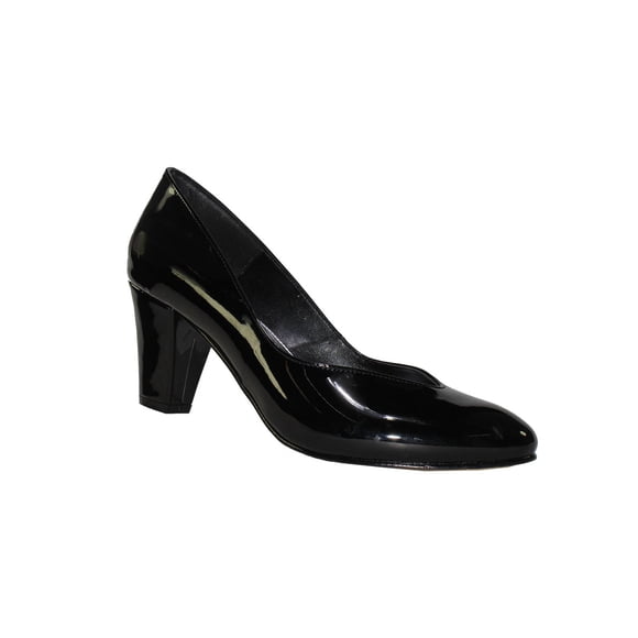 ZAPATILLAS TACONES LEON NEGRO DAMA MUJER CHAROL 9599 Leon 9599