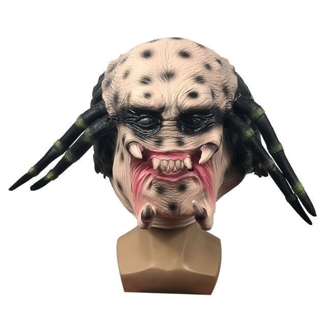 Máscara Alien Horror de látex para fiesta de disfraces de carnaval de Halloween