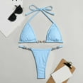 thumbnail image 3 of Women Solid Multicolor Swimsuit Polyester for Beach and Pool, 3 of 3