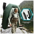 thumbnail image 6 of INTEX Big Catch Pro Inflatable Fishing Float Tube Set w/Oars, Pump & Removable Rod Holders, 6 of 12
