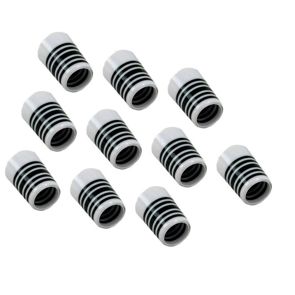 Guardoinrt 10Pcs Golf Iron Ferrules ID:0.370 Od:0.540 Length:.750 any unnecessary Portable End Caps White Black