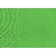 thumbnail image 1 of Ahgly Company Machine Washable Indoor Rectangle Transitional Neon Green Area Rugs, 7' x 9', 1 of 7