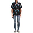 thumbnail image 4 of No Boundaries Men's and Big Men's Short Sleeve Printed Shirt, 4 of 6