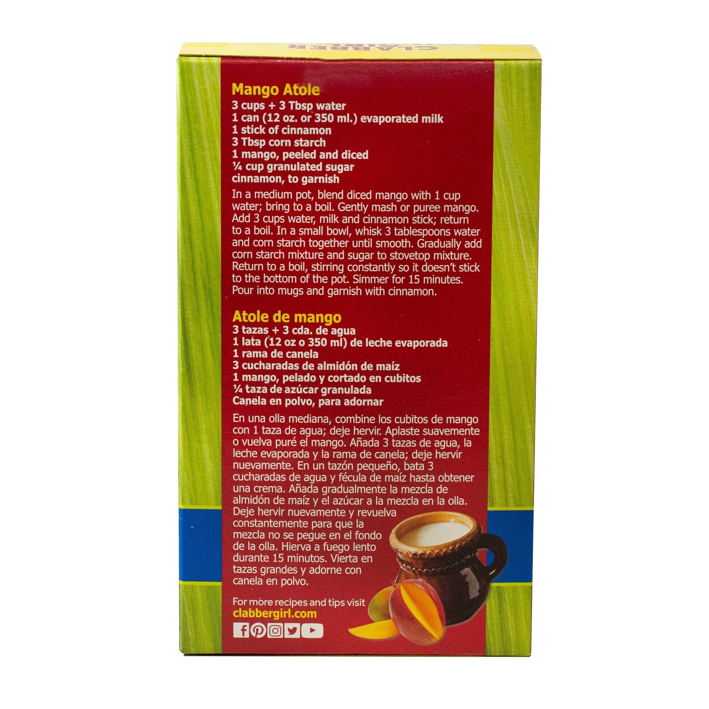 Clabber Girl 100% Pure Corn Starch 16 oz (Pack of 20)