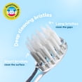 thumbnail image 5 of Brush-Baby WildOnes Kids Electric Toothbrush, Penguin Design, 2-Min Timer, 3 Brush Heads, Soft Bristles, Ages 0-10, 5 of 11