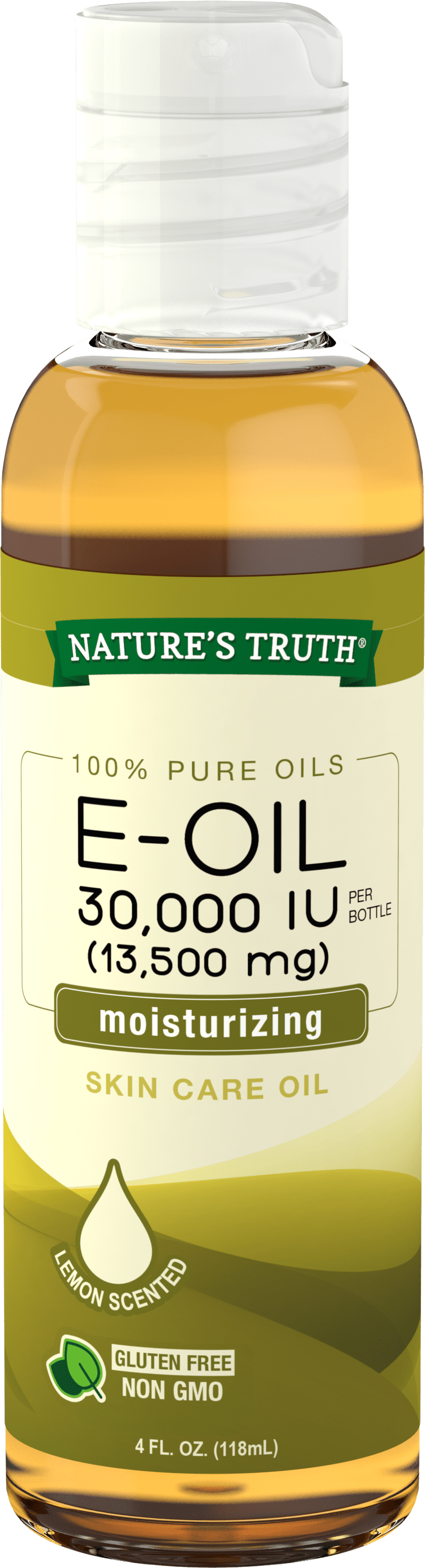 Vitamin E Oil for Skin 30,000 IU 100 Pure 4 oz Lemon Scented