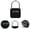 black, variant on Rechargeable Digital Timer Padlock With LCD Display, Electronic Time Lock With USB Charging For Storage Cabinets, Bags And Personal Use,black
