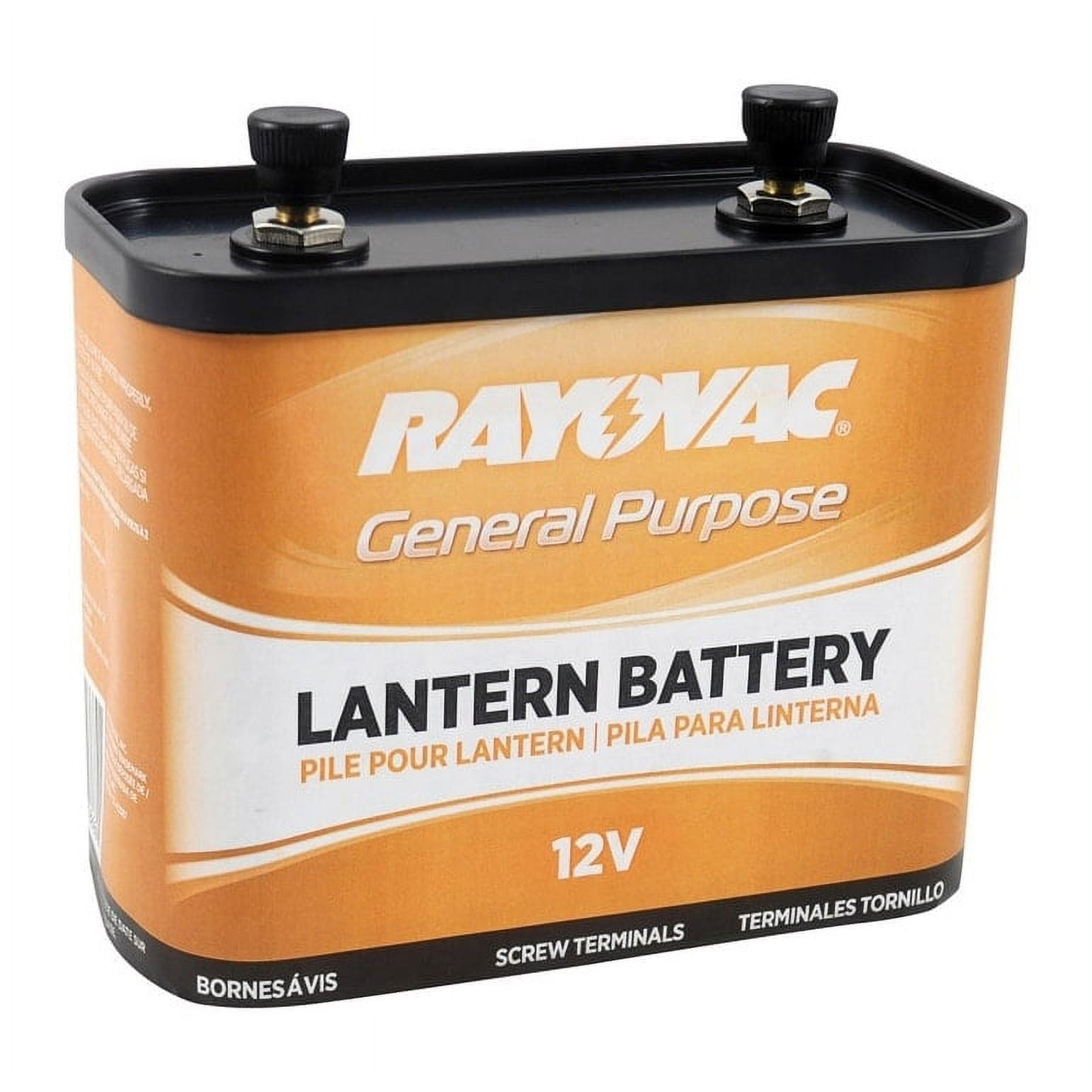 Rayovac - 926 - Rayovac 926 Lantern Battery, General Purpose, 12