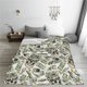 thumbnail image 5 of Balery Skull with Cash Manta de Felpa Suave y Acogedora – Cobija de Franela Aterciopelada para Cama, Lavable y Cálida para Sofá, Mascotas, Transpirable-60"x50", 5 of 7