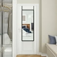 thumbnail image 4 of Costway Door Wall Mounted Mirror Full Length Hanging Mirror Bedroom Bathroom Black, 4 of 10