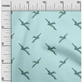 thumbnail image 1 of oneOone Polyester Lycra Fabric Bird Block Printed Fabric 1 Yard 56 Inch Wide, 1 of 4