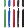 thumbnail image 1 of wqlpp-24376606 Pen Permanent Markers, Fine Tip, Assorted, 5/Pack, 1 of 4