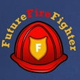 thumbnail image 2 of CafePress - Future Fire Fighter Maternity Dark T Shirt - Maternity Dark T-Shirt, 2 of 3