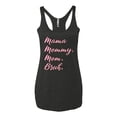 thumbnail image 2 of Wild Bobby Mama Mommy Mom Bruh Women Tri-Blend Racerback Tank Top, 2 of 6