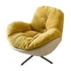 thumbnail image 5 of Silla de sofá individual,sillón individual sillón giratorio,Sala de estar minimalista y moderna con una sola silla.,Sofá perezoso individual,silla bolsa de asiento amarilla, 5 of 8