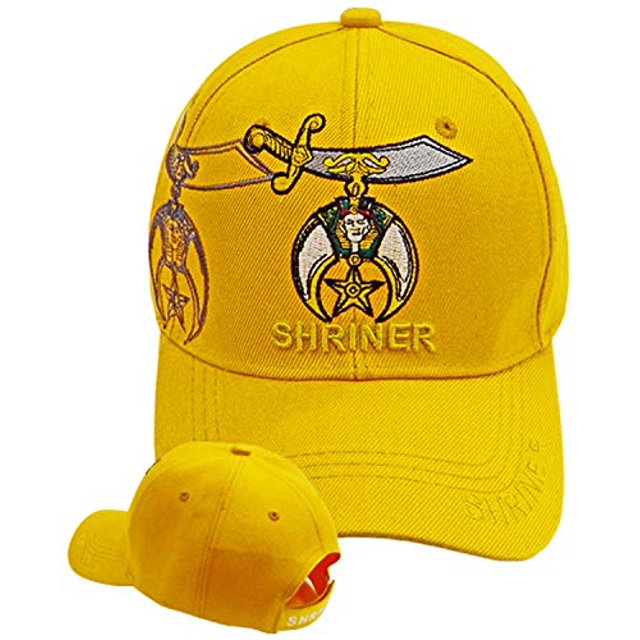 Buy Caps and Hats Shriner Baseball Cap Shriners Hat with Emblem Mens