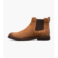 thumbnail image 3 of Nunn Bush Otis II Plain Toe Chelsea Boot Suede Tan 85091-240, 3 of 8