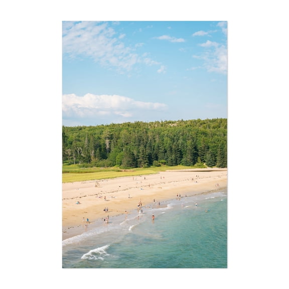 The Sand Beach 02 - Maine Photography Unframed Wall Art Print 5 x 7 inches