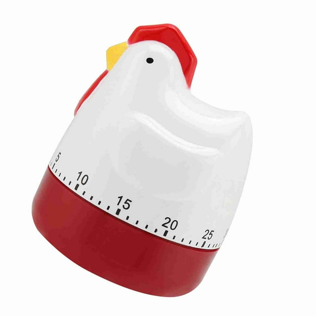 Temporizador De Cocina, Reloj Despertador Mecánico De Cocina Con Pollo Encantador