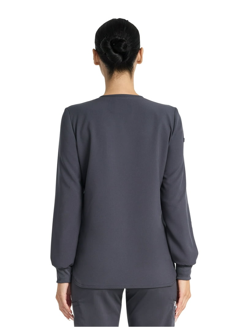 Scrubstar Stretch Snap Warm-up Jacket - Moisture Control Fabric