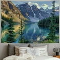 thumbnail image 2 of BCIIG  Mountain Tree Tapestry Wall Hanging Forest Tapestry Extra Large Nature Tapestries for Bedroom Living Room Dorm Decor 40x30inch, 2 of 6
