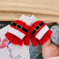 thumbnail image 2 of Gants Sans Doigts Mode Gants Demi-Doigts Doux Gants à Rabat pour Noël, 2 of 8