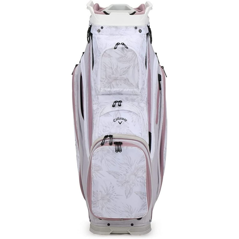 Callaway 2023 ORG 14 Golf Cart Bag-White Rose Silver Callaway 2023 ORG 14 Golf Cart Bag-White Rose Silver