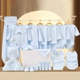 thumbnail image 1 of Conjuntos de blusas y camisas de cuello redondo y manga larga Caja de regalo para bebé Conjunto de ropa para bebé recién nacido de 28 piezas Accesorios de regalo para recién nacido de un mes Regalo de, 1 of 9