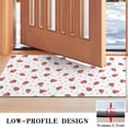thumbnail image 3 of Red Strawberry Plants Fruit Dot White Pattern Door Rugs,Washable Non Slip Door Mats Indoor,Decorative Door Mats,Entry Mat Indoor for Entrance,Bedroom,Kitchen,Bathroom,17"x30", 3 of 6