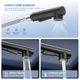 thumbnail image 5 of APPASO 2 Handle Kitchen Faucet with Soap Dispenser, Kitchen Faucet with Pull Down Sprayer, Matte Black Kitchen Faucet, 4 Hole Kitchen Faucets, Stainless Steel Faucet for Kitchen Sink, RV, Bar, 5 of 14
