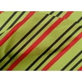 thumbnail image 4 of oneOone Cotton Cambric Lime Fabric Stripes Quilting Supplies Print Sewing Fabric By The Yard 42 Inch Wide, 4 of 4