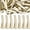 Gold, variant on 100pcs Metal Alligator Hair Clips Flat Top with Teeth Single Prong Hairpins Sectioning Hairdressing Salon Clips for Women Girls Hairbow DIY Art Craft Projects