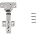 thumbnail image 2 of Hickory Hardware P5305-14 Full Overlay Soft-Close Faceless Hinge, Polished Nickel - Pack of 2, 2 of 4