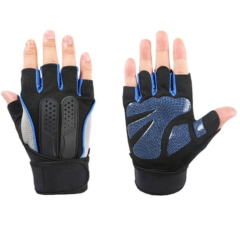 Workout Gloves Nonslip Thin Half Finger Cycling Gloves Weight Lifting Gloves