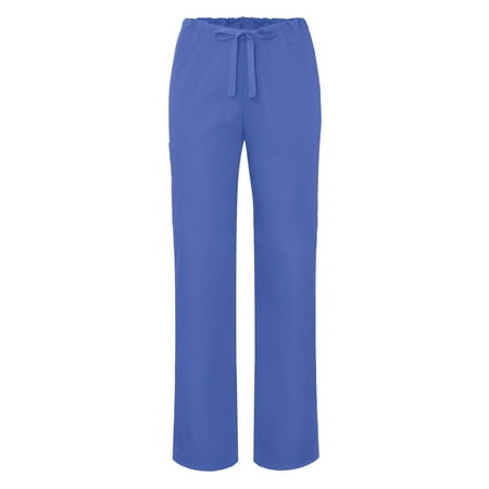 

Adar Universal Unisex Natural-Rise Drawstring Tapered Leg Pants Petite - 504P - Ceil Blue - M