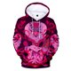 thumbnail image 3 of Sudadera con capucha de anime para hombre, sudaderas con estampado 3D de dibujos animados, chándal de hip hop para mujer, ropa para parejas, jerséis, traje de demonio de Halloween, 3 of 5