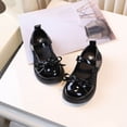 thumbnail image 6 of HAOTAGS Girls Dress Shoes, Bow Soft Sole All-Match Performance Princess Flats Black Size 13 Little Kids, 6 of 6