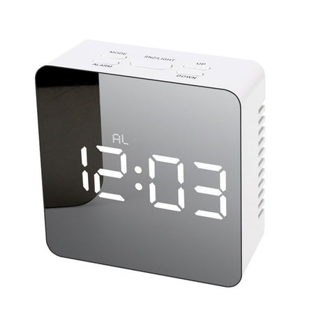 LED Table Digital Display Clock Living Room Type-c Powered Projector ...