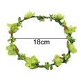 thumbnail image 2 of Floral Fall Boho Diadema Corolla Boda festiva Playa Corona para el cabello Ormromra, 2 of 5