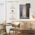 thumbnail image 5 of Elephant Stock Lovers In The Rain Wall Art - Vertical Canvas Wall Art - Living Room Wall Decor - Abstract Canvas - Beige And Black Decor By Ekaterina Ermilkina - 8" x 12", 5 of 8