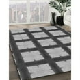 thumbnail image 2 of Ahgly Company Indoor Round Patterned Gray Cloud Gray Area Rugs, 4' Round, 2 of 6