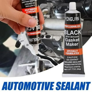 RTV Silicone Gasket Maker Black Hi-Temp Sealant Oil, 48% OFF