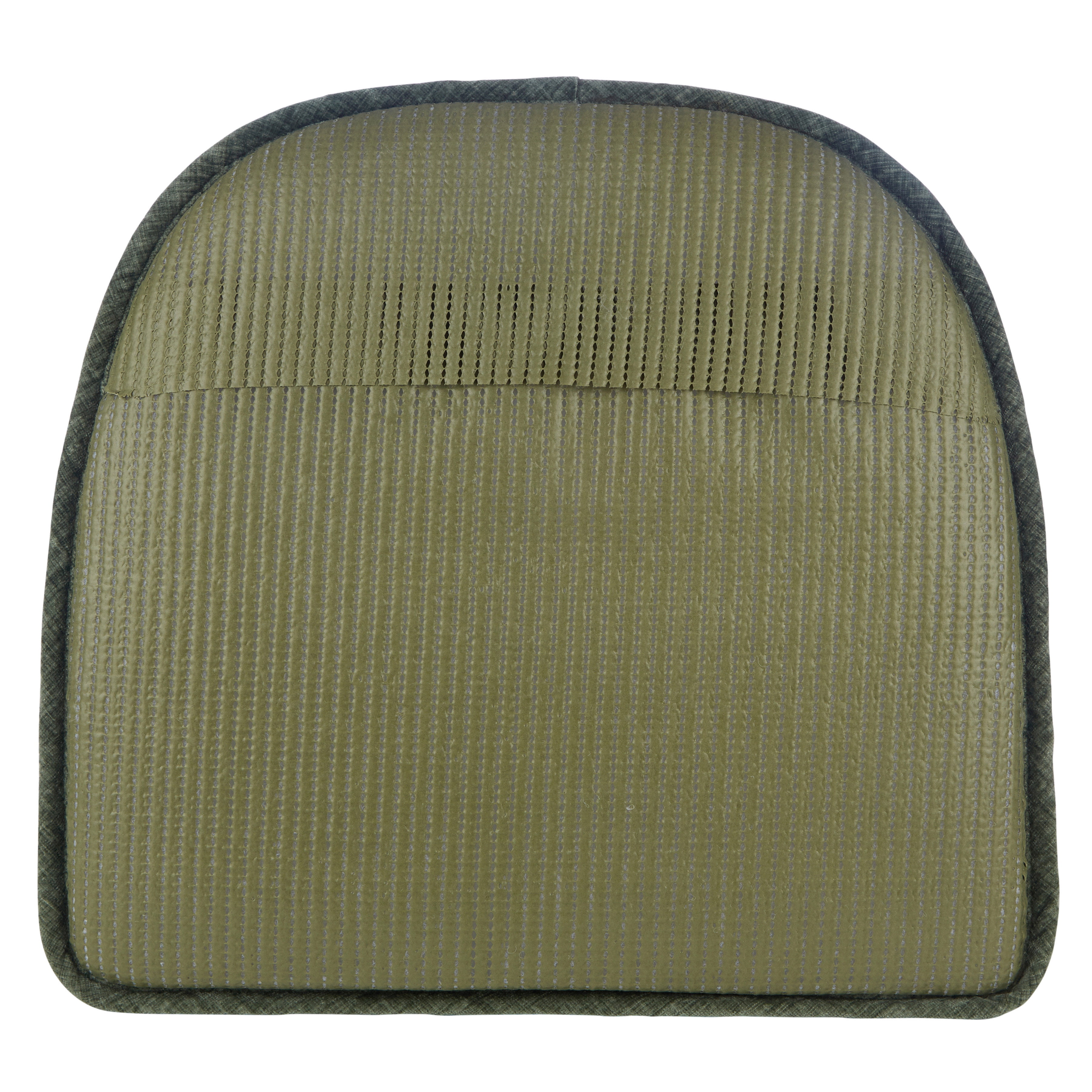 Gripper Non Slip 15 x 16 Bowler Green Chair Cushion Walmart