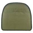 thumbnail image 5 of Gripper Non Slip 15" x 16" Bowler Green Chair Cushion, 5 of 5