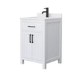 thumbnail image 6 of Wyndham Collection WCG242424SWBCCUNSMXX Beckett 24" Free Standing Single Basin Vanity Set, 6 of 7