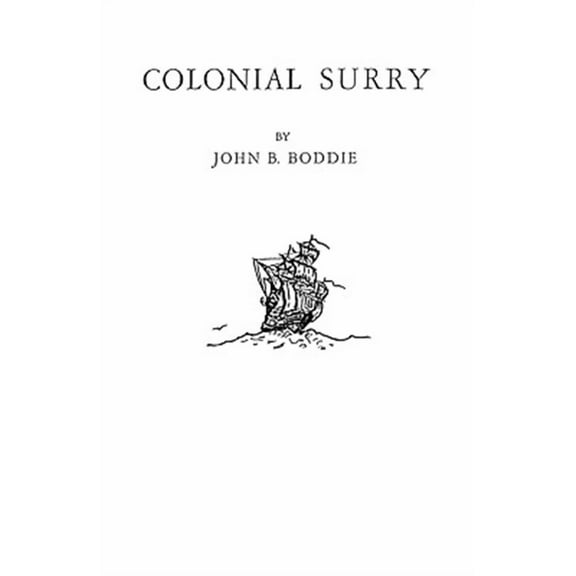 Colonial Surry [Virginia] (Paperback)