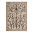 thumbnail image 4 of KUETH 8x10 Zebra Area Rugs Machine Washable Rugs for Living Room, Non Slip Flat Pile Rug with Rubber Backing, Modern Rug for Entryway Bedroom Dining Room Home Office, 4 of 4