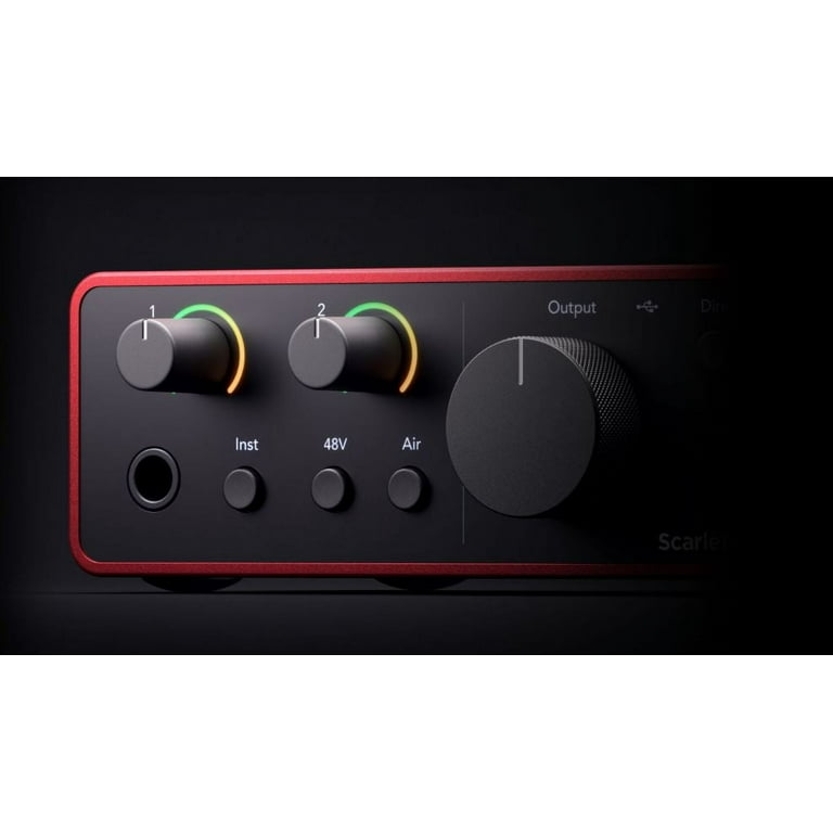 Focusrite Scarlett Solo Studio 4th Gen USB Audio Interface