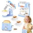thumbnail image 1 of Juego de juguetes Pretend Play para electrodomésticos de cocina Ehome con cafetera, batidora y tostadora para niños mayores de 3 años, 1 of 7